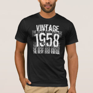 1958 Geburtstag - Das beste 1958 Vintag T-Shirt