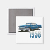 1958 Impala Magnet (Vorderseite/Rückseite)