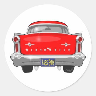 1958 Oldsmobile 88 Runder Aufkleber