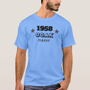 1958 OOAK Klassiker! Einzigartig zum 60. Geburtsta T-Shirt