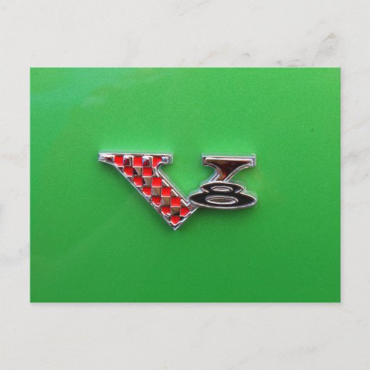 1958 Plymouth Postkarte (Vorderseite)