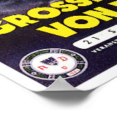 1958 Vintager Grand Prix Poster (Ecke)