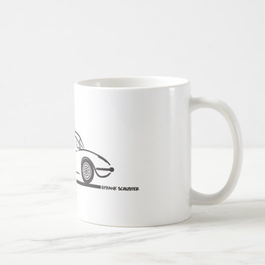 1959 1960 Chevrolet Corvette Hardtop Kaffeetasse (Rechts)