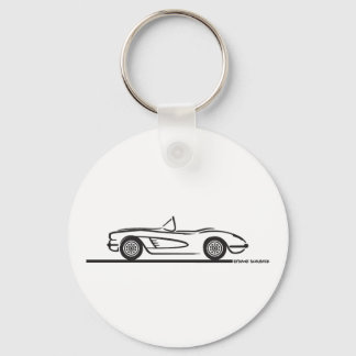 1959 1960 Chevrolet Corvette Schlüsselanhänger