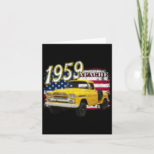 1959 59 Apache Truck 4. Juli Amerikaner Karte