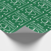 1959 60. Geburtstag für Golfer Geschenkpapier (Ecke)