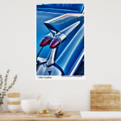 1959 Cadillac Poster (Küche)