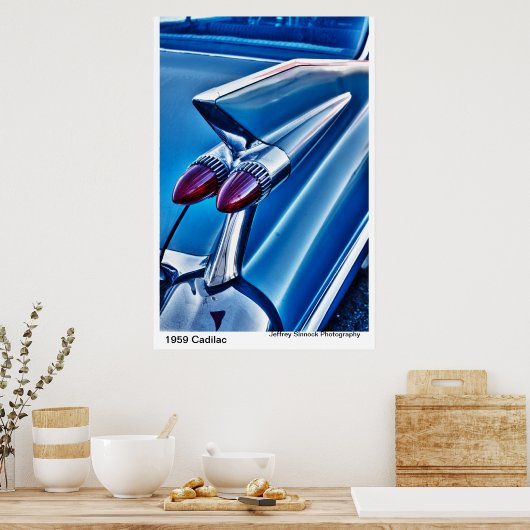 1959 Cadillac Poster (Küche)