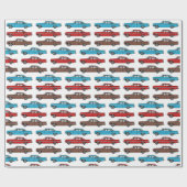 1959 Chevy Impala klassische Autos Design Geschenkpapier (Flach)