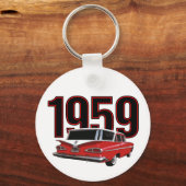 1959 Chevy Wagon Schlüsselanhänger (Vorderseite)