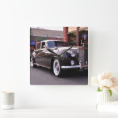 1959 Classic Rolls Royce Quadratische Wanduhr (Zuhause)