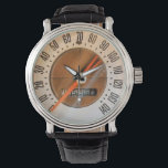 1959 Classic Sports Car Speedometer Armbanduhr<br><div class="desc">Diese Uhr mit Tachometer eines berühmten,  ehemaligen Make & Model Sportwagens ist perfekt für alle,  die klassische Autos schätzen und ist auch ideal zum Tragen bei Autoshows & Kreuzfahrten.</div>