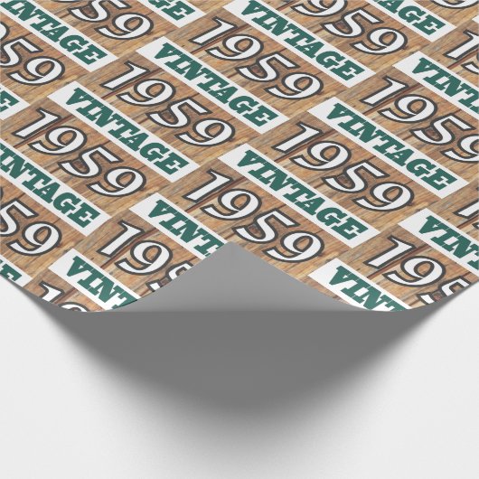 1959 geboren geschenkpapier (Ecke)
