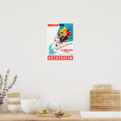 1959 Hockenheim Motorräder Grand Prix Poster (Küche)