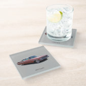 1959 Impala Glas Untersetzer (Schrägansicht)