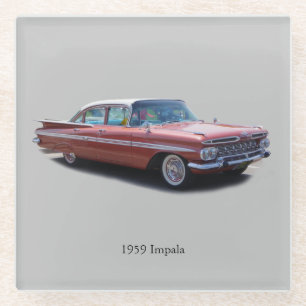 1959 Impala Glas Untersetzer