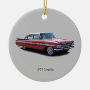 1959 Impala Verzierung Keramik Ornament