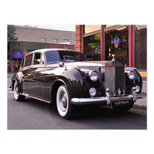 1959 Klassiker Rolls Royce Fotodruck