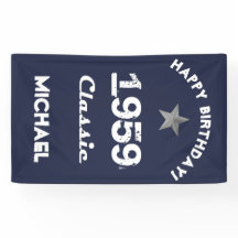 1959 Klassische 60. Geburtstagsfeier