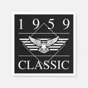 1959 klassisches Geburtsjahr Serviette