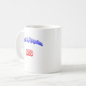 1959 machte in Amerika Kaffeetasse (Vorderseite Links)