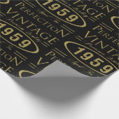 1959 Premium-Qualität Geschenkpapier (Ecke)