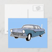 1959 Retro-Bue Postkarte (Vorne/Hinten)