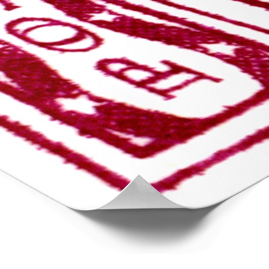 1960 Abraham Lincoln American Credo Poster (Ecke)