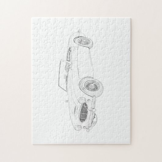 1960 Austin-Healey Puzzle (Vertikal)