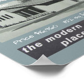 1960 Bester Verkäufer Modernist Haus Poster (Ecke)