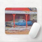 1960 BLAUE SADAND DEVILLE Antiker Wagen Mousepad (Mit Mouse)