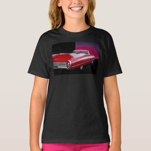 1960 Cadillac Eldorado Convertible Classic T - Shi T-Shirt (Vorderseite)