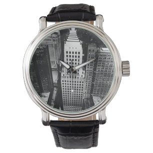 1960:  Eine Luftaufnahme eines Armbanduhr