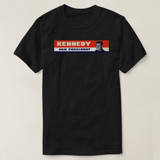 1960 John F. Kennedy für President Classic T - Shi T-Shirt (Design vorne)