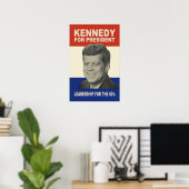 1960 Kennedy für President Poster (bis zu 39 x 60! (Heimbüro)