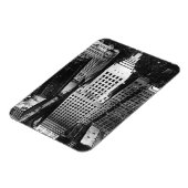 1960: Luftbild eines Wolkenkratzers von Chicago Magnet (Linke Seite)