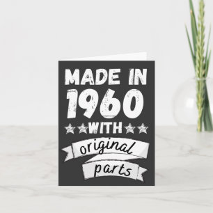 1960 mit Originalteilen hergestellt,