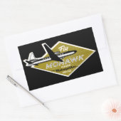 1960 Mohawk Airlines II Rechteckiger Aufkleber (Umschlag)