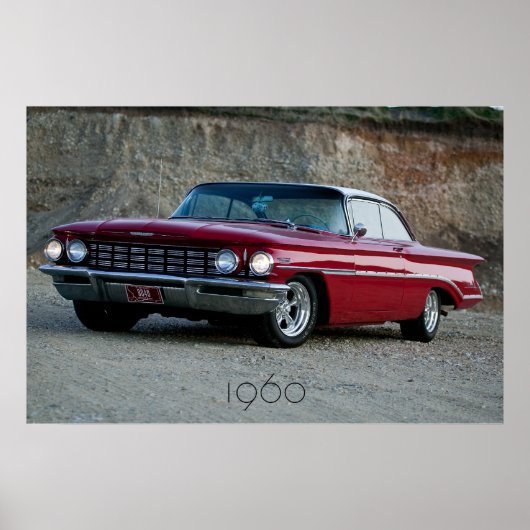 1960 Oldsmobile Sunset Poster (Vorne)