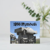 1960 Plymouth Postkarte (Stehend Vorderseite)