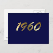 1960 POSTKARTE (Vorne/Hinten)