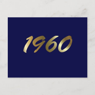 1960 POSTKARTE