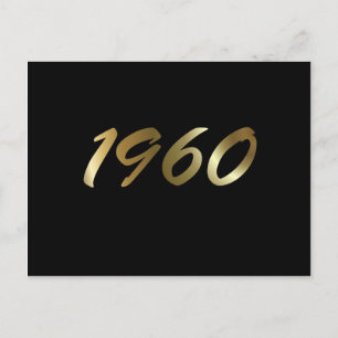 1960 POSTKARTE