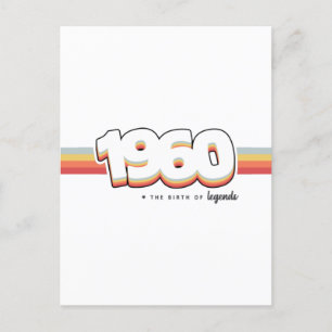1960 The birth of legends Postkarte