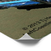 1960 TRIUMPH TR3 POSTER (Ecke)