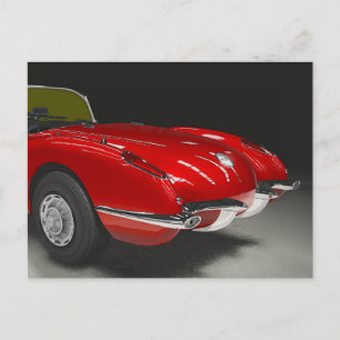 1960 Vette-Karte Postkarte