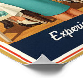 1960 Vintage Dyna-Star Oven Advertising Poster (Ecke)