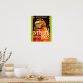 1960 Zellstoffroman bedeckt den Druck The Intimate Poster (Küche)