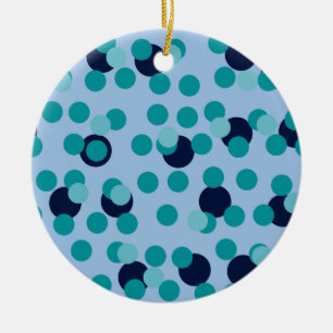 1960er-70er Pop Geometrisch Mitte des Jahrhunderts Keramik Ornament