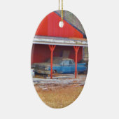 1960er BLUE CADILLAC DEVILLE Oldtimer Keramik Ornament (Rechts)